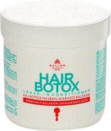 Kallos Hair Botox Leave-In Conditioner Несмываемый кондиционер для волос с кератином, коллагеном и гиалуроновой кислотой. 250 мл