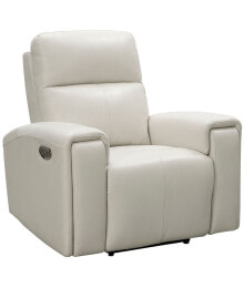 Abbyson Living kelly Leather Power Recliner with Power Headrest