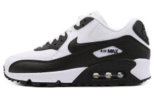 Nike Air Max 90 低帮 跑步鞋 女款 白黑 / Кроссовки Nike Air Max 90 Running Shoes 325213-139