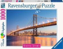 Детские развивающие пазлы Ravensburger Puzzle 1000 el. San Francisco