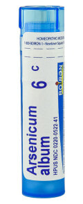 Витамины и БАДы для пищеварительной системы Boiron Arsenicum album 6C Гомеопатическое средство при пищевом отравлении 80 пеллет