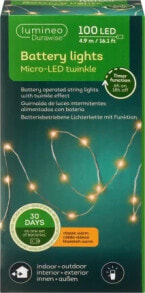 LED Lichterkette, klassisch warm (100er Micro Durawise), 1 St