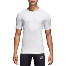 Мужские спортивные футболки Мужская футболка спортивная белая однотонная для фитнеса Adidas ASK SPRT SST M CW9522