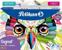 Pelikan Pelikan 825078 marker 16 szt. Końcówka ścięta Wielobarwny