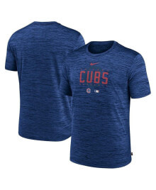 Nike men's Royal Chicago Cubs Authentic Collection Velocity Performance Practice T-shirt