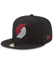 Купить мужские головные уборы New Era: Бейсболка New Era Portland Trail Blazers Basic 59FIFTY Fitted Cap 2018