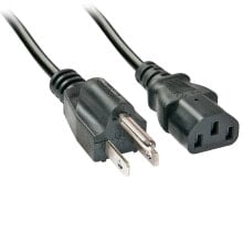 LINDY US 3 PIN To C13 Power Cord 2 m