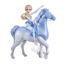 Model dolls disney Frozen 2 - Puppe Disney Princess Elsa 30 cm und ihr interaktives Pferd Nokk 23 cm