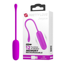 Виброяйцо или вибропуля PRETTYLOVE Vibrating Egg Joyce Silicone USB