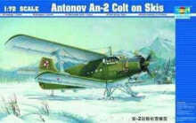 Сборные модели и аксессуары для детей Trumpeter Antonov An2 Colt on Skis (01607)