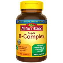 Витамины группы В nature Made Super B-Complex --  Супер B-Комплекс - 140 Таблеток
