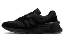 New Balance NB 997S 低帮 跑步鞋 男款 纯黑色 D宽 / Кроссовки New Balance NB 997S D M997SNF