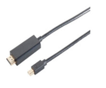 shiverpeaks BS10-53035 видео кабель адаптер 2 m Mini DisplayPort HDMI Черный