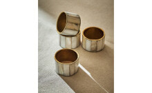 Mother-of-pearl napkin rings (pack of 4)