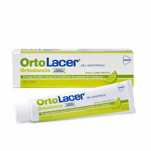 Зубная паста lacer LacerOrto Gel Зубной гель с фтором и вкусом лайма для защиты зубов и десен для людей носящих ортодонтические аппараты 75 мл