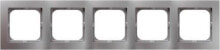 Умные розетки, выключатели и рамки ospel Frame AS 5-mole silver (R-5G / 18)