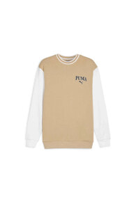 Puma Squad Crew Erkek Günlük Sweatshirt 67897083 Krem