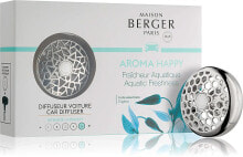 Maison Berger Aroma Happy - Duftset (Auto-Lufterfrischer 1 St. + Refill 1 St.)