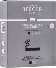 Maison Berger Tobacco - Anti-Tabak Keramik-Nachfüllung für den Auto-Diffusor 2 St.