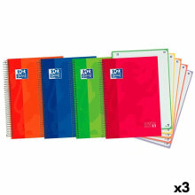 Set of exercise books Oxford Multicolour A4+ 120 Sheets (3 Units)