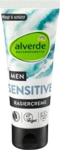 Купить мужские средства для бритья alverde MEN: Rasiercreme, Sensitive Nature, 75 ml