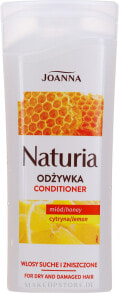 Haarspülung für trockenes und strapaziertes Haar mit Honig und Zitrone - Joanna Naturia Conditioner With Honey And Lemon