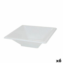 Set of reusable bowls Algon White Plastic (48 Units)