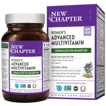 Витаминно-минеральные комплексы new Chapter мультивитамин для женщин 48 вегетарианских таблеток