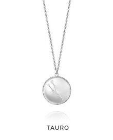 Женские кулоны и подвески серебряное ожерелье знак Гороскопа Тельца 61014C000-38T