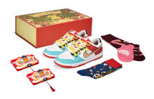 【定制球鞋】 Nike Dunk Low CNY 新年限定 除旧迎新 特殊鞋盒 低帮 板鞋 男款 黑蓝红 / Кроссовки Nike Dunk Low DD1391-600