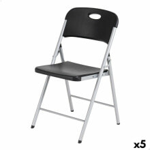 Folding Chair Lifetime Black 50 x 84 x 48,5 cm (5 Units)