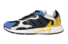 adidas originals TRESC Run BR 低帮 生活休闲鞋 男款 黑蓝黄 / Кроссовки Adidas originals Tresc Run BR FV4710