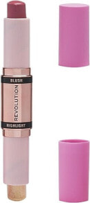 Rouge und Highlighter-Stick - Makeup Revolution Blush & Highlight Stick