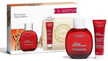 Clarins Eau Dynamisante - Duftset (Eau de Toilette 100ml + Duschgel 30ml + Kosmetiktasche)