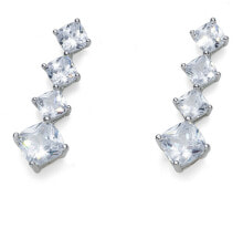 Ювелирные серьги luxury earrings with cubic zirconia Naiades 23065