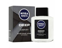 Nivea Men Deep Comfort  After Shave Lotion Антибактериальный и регенерирующий лосьон после бритья 100 мл