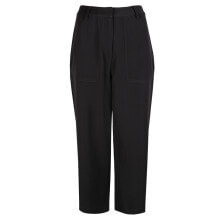 Женские брюки слаксы Женские укороченные брюки Calvin Klein, черный