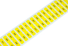 Paper and photographic film for cameras 210-806/000-002 - Yellow - Self-adhesive printer label - Thermal transfer - 9 mm - 1.5 cm - 138.9 g