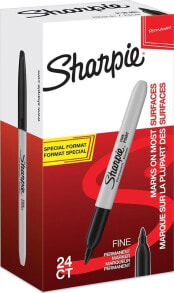 Купить фломастеры для детей Sharpie: Sharpie Sharpie Marker Fein Rundspitze Value Pack 24 Stück