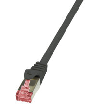 Кабели и разъемы для аудио- и видеотехники Сетевой кабель LogiLink 0.5m Cat.6 S/FTP 0,5 m Cat6 S/FTP S-STPC Q2023S