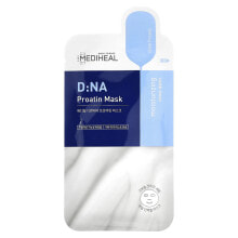 Купить корейские маски для лица Mediheal: D:NA Proatin Beauty Mask, 1 Sheet, 0.81 fl oz (25 ml)