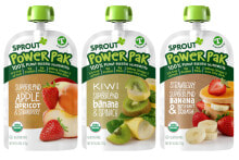 Детское пюре детское пюре Sprout Organic Baby Food 100% питательные вещества растительного происхождения, 12 м