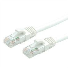 Cable channels vALUE 21.99.1474 - 0.3 m - Cat6a - U/UTP (UTP) - RJ-45 - RJ-45 - White
