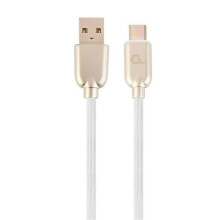 CABLEXPERT Premium Rubber usb-c cable 2 m