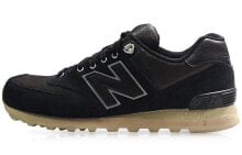 New Balance NB 574 低帮 跑步鞋 男女同款 黑色 / Кроссовки New ML574PKP