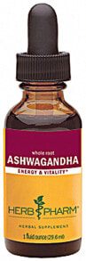 Ашваганда Herb Pharm Ashwagandha Energy & Vitality -Ашваганда энергия и жизненная сила  -30 мл