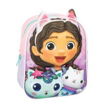 Купить школьные рюкзаки и ранцы Gabby's Dollhouse: Школьный рюкзак Gabby's Dollhouse Розовый 22 x 28 x 10 cm