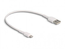 87866 - 0.3 m - Lightning - USB A - Male - Male - White