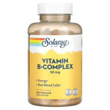 Solaray, Vitamin B-Complex 100, 50 VegCaps