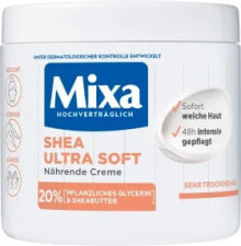 Купить кремы и лосьоны для тела Mixa: Pflegecreme Shea Ultra Soft, 400 ml